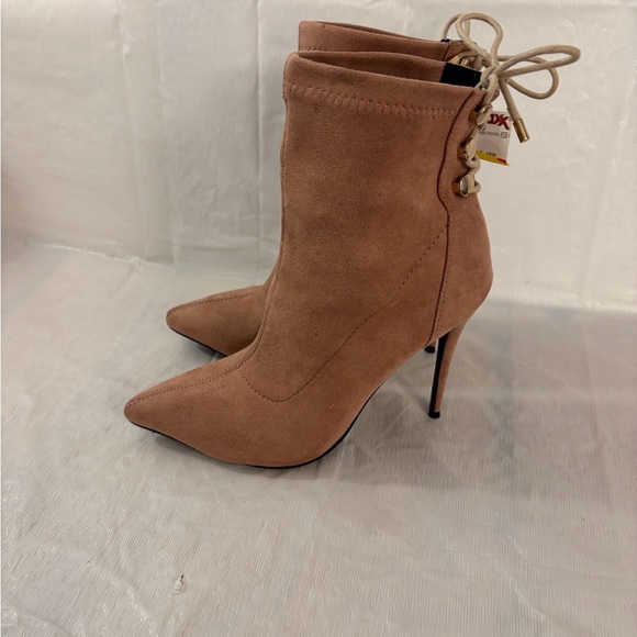 Primadonna Collection Tie Back Stiletto Heel Booties SZ 40, US 9/9.5 New Booties - Picture 8 of 9